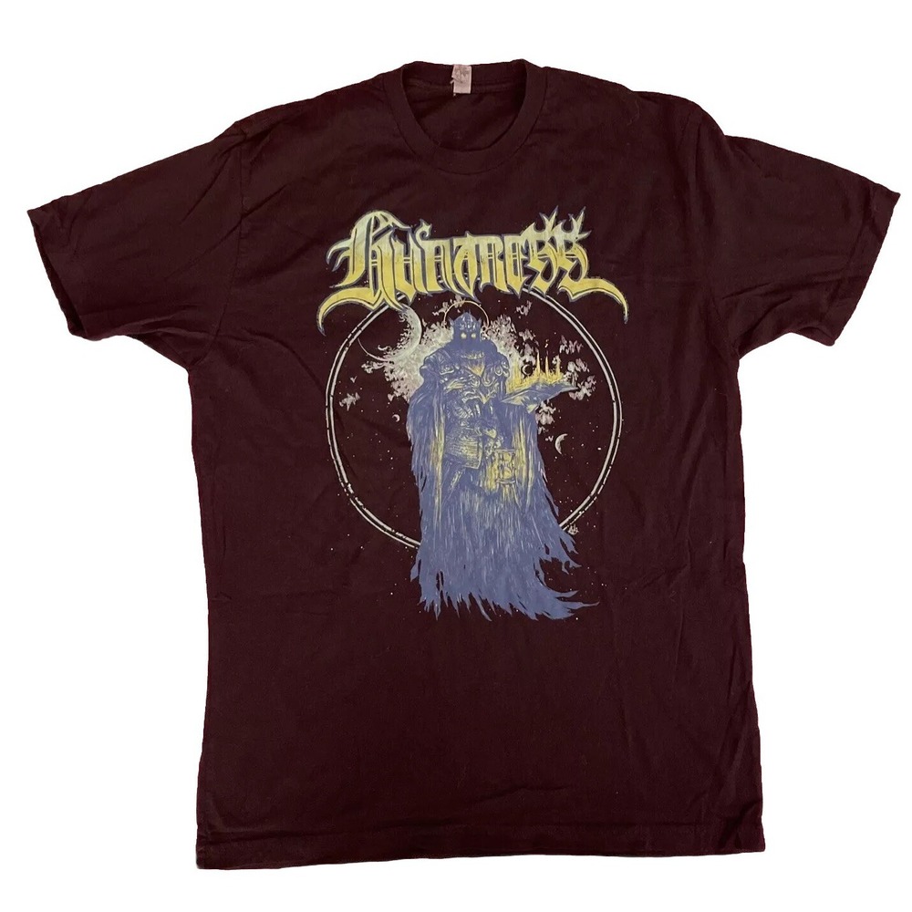 Huntress Concert T-Shirt Large Heavy Metal Band 2012 Original Vtg Judas Priest
